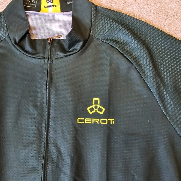 NWOT CEROTIPOLAR Snug Fit Men AirCool Cycling Jersey Bike Shirts XXL - Picture 4 of 10